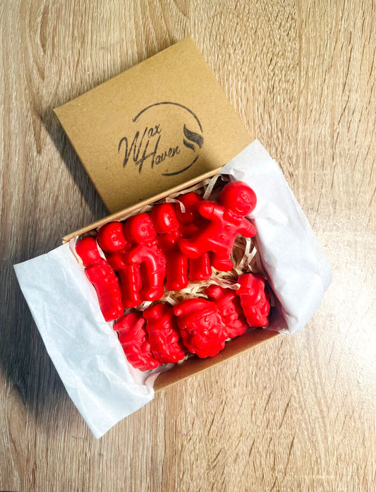 wax melts gingerman & santa claus