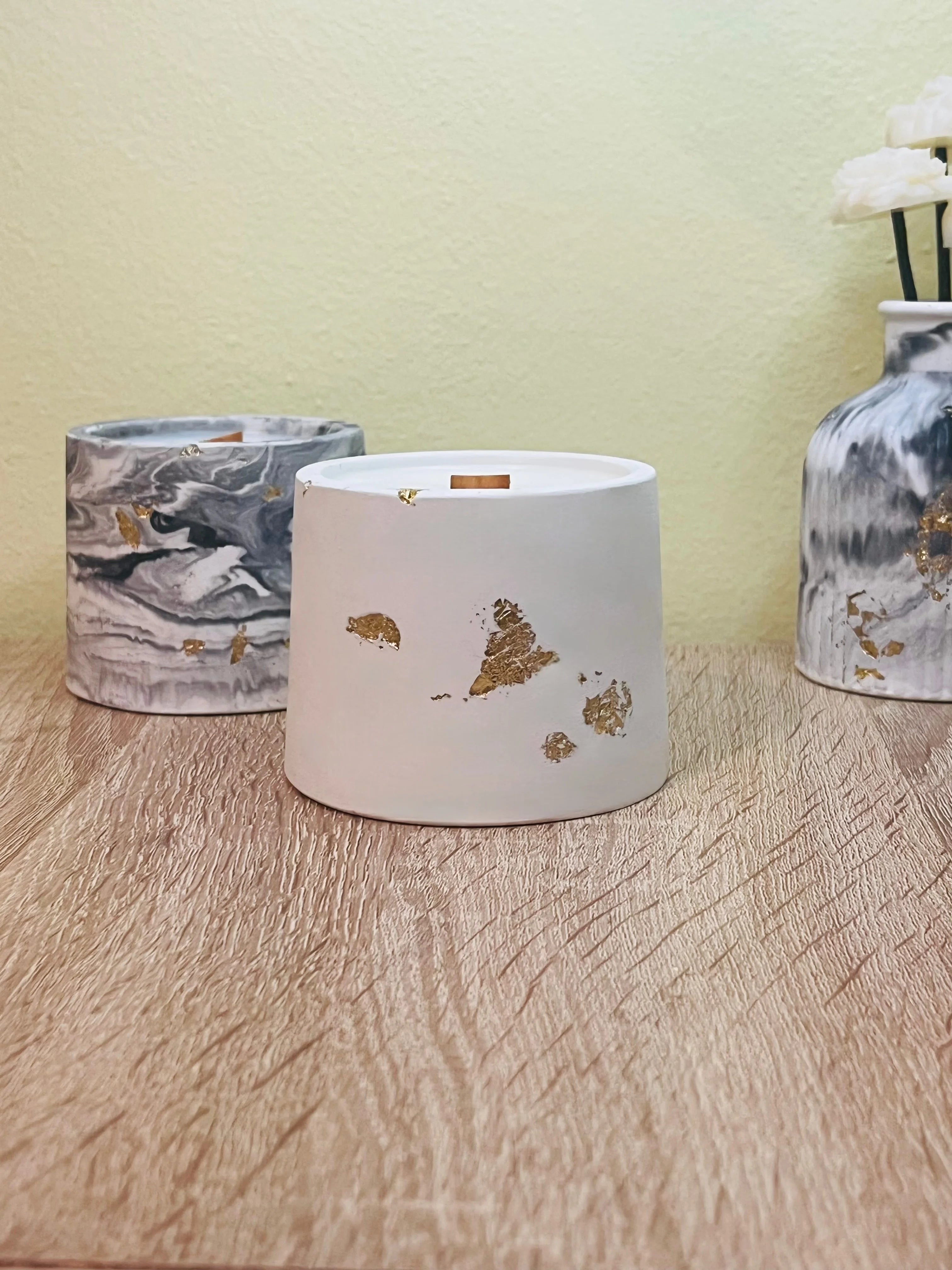 White Alba Candle