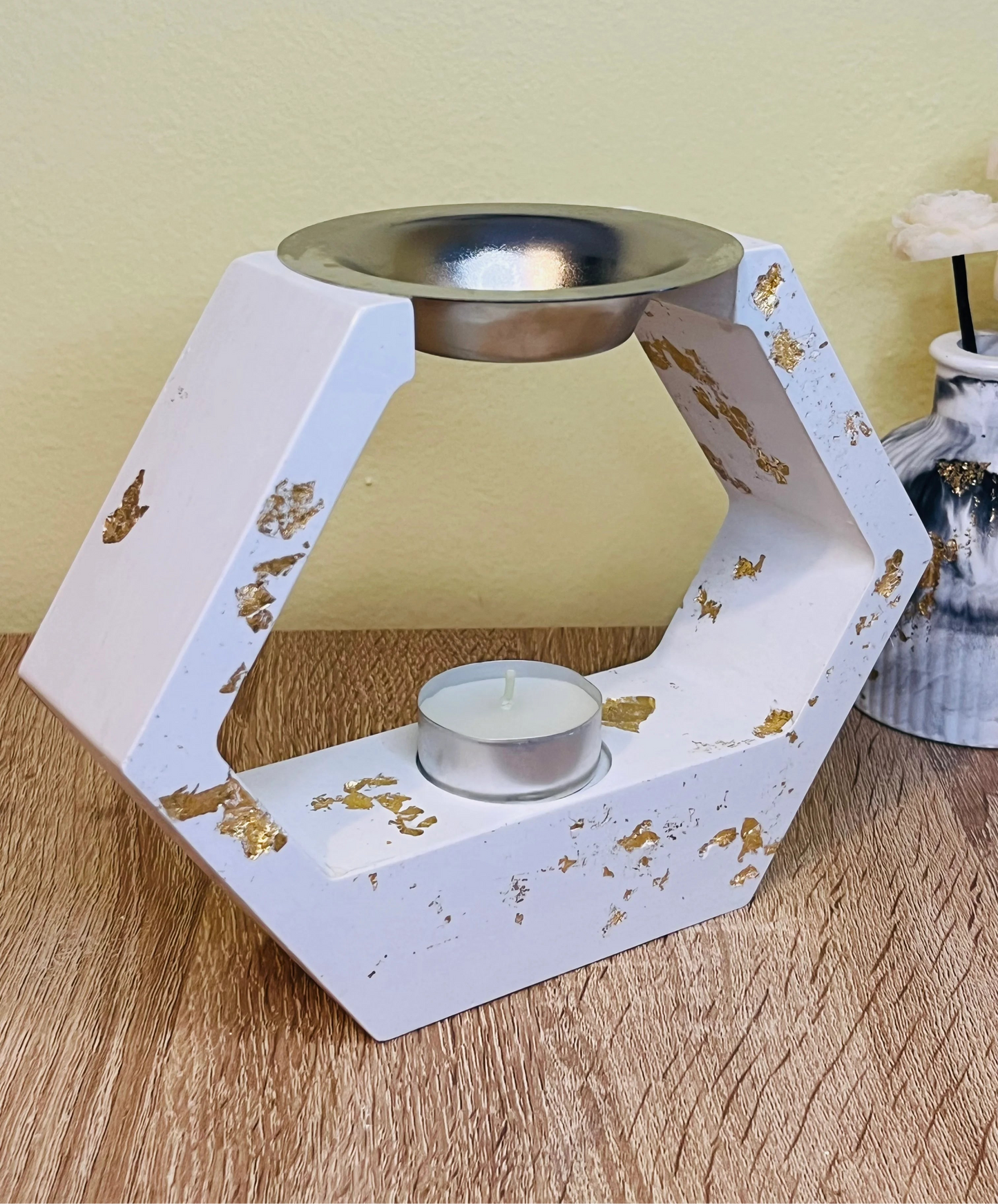 Χειροποίητος καυστήρας - αρωματιστής - White Luxe Melter