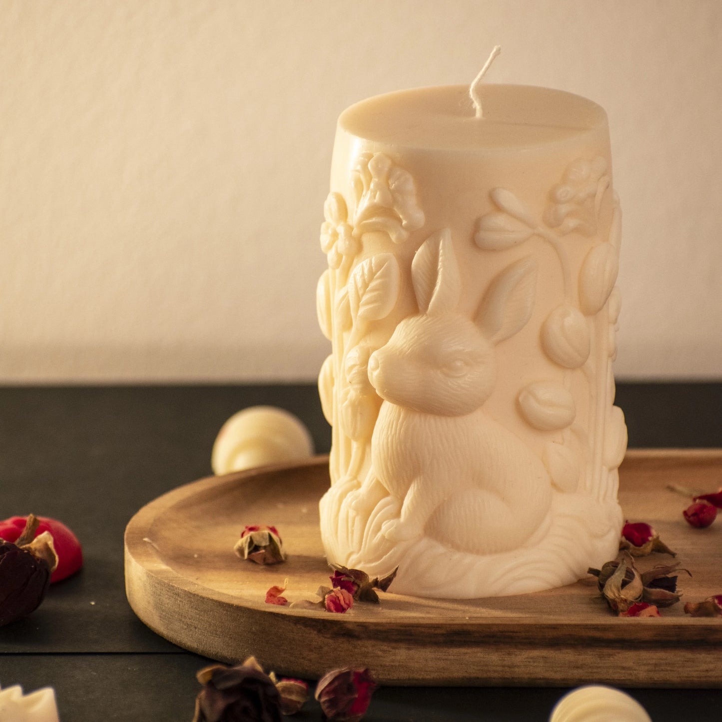 Blossom Bunny Candle