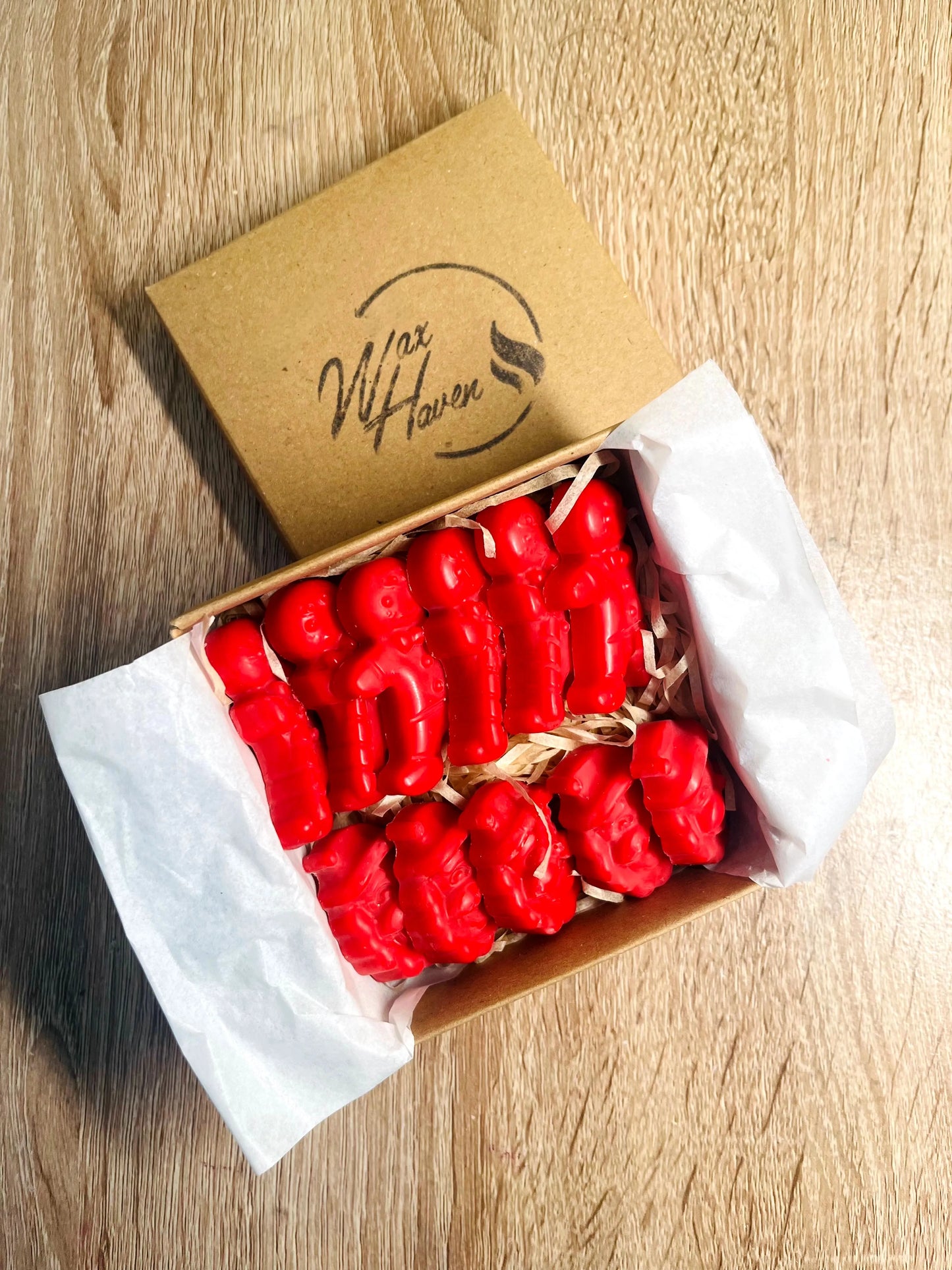 wax melts gingerman & santa claus