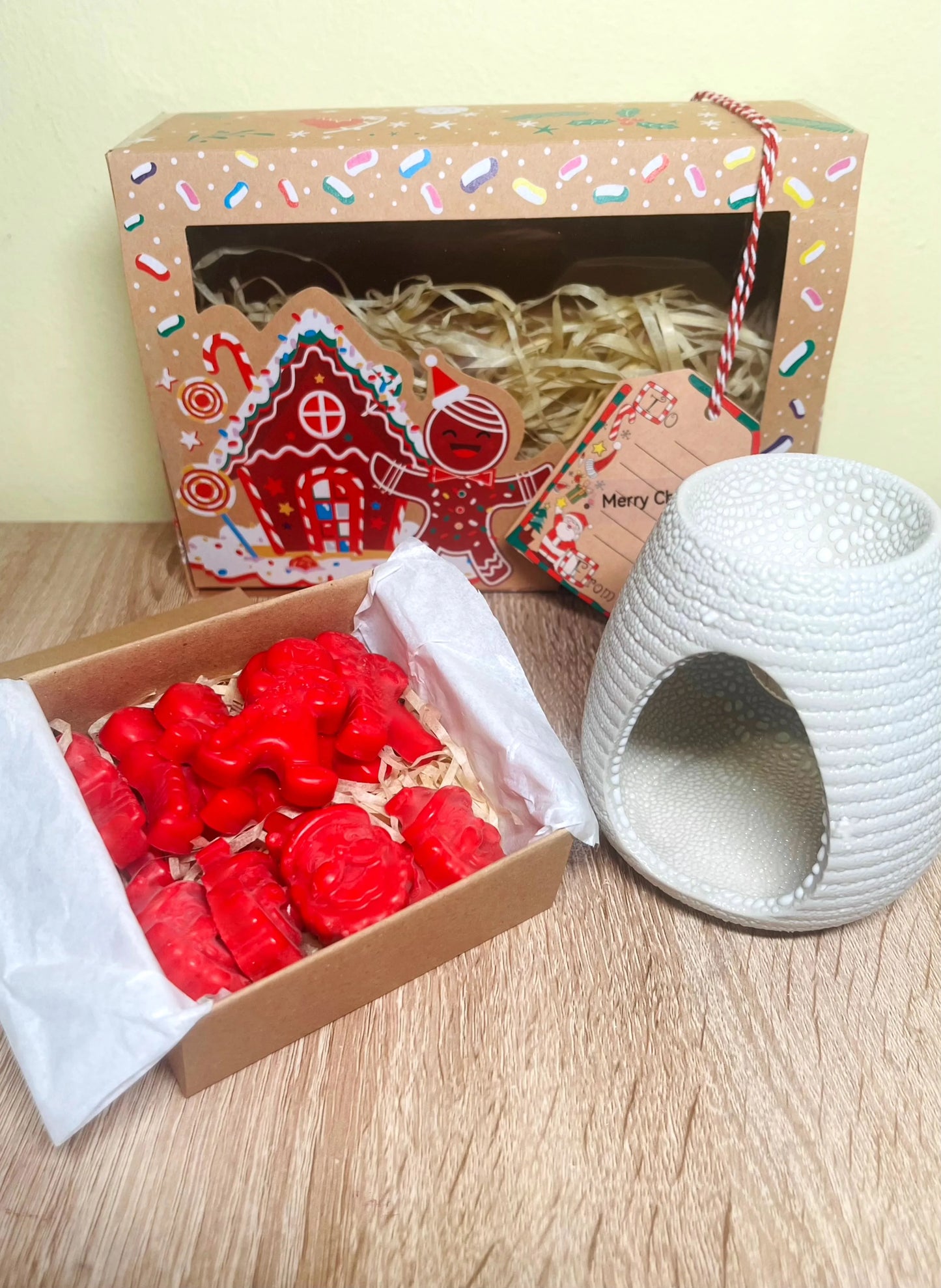 Καυστήρας με Gingerman Wax Melts