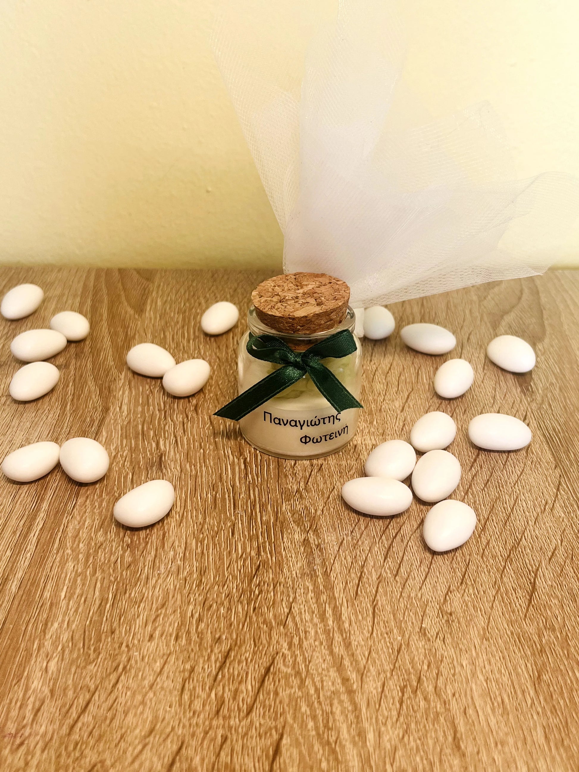 Μπομπονιέρα Χριστουγεννιάτικο βαζάκι