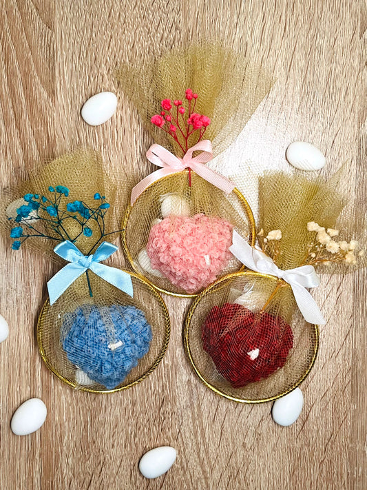 Μπομπονιέρα Καρδιά Κρίκος