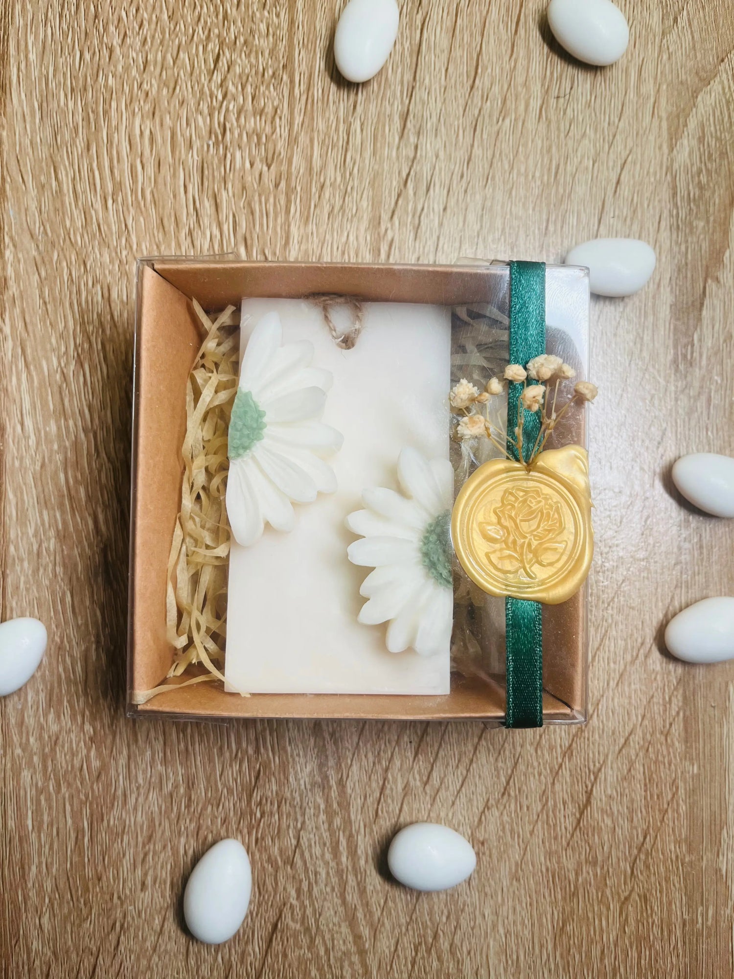 Μπομπονιέρα Wax Tablet Μαργαρίτα