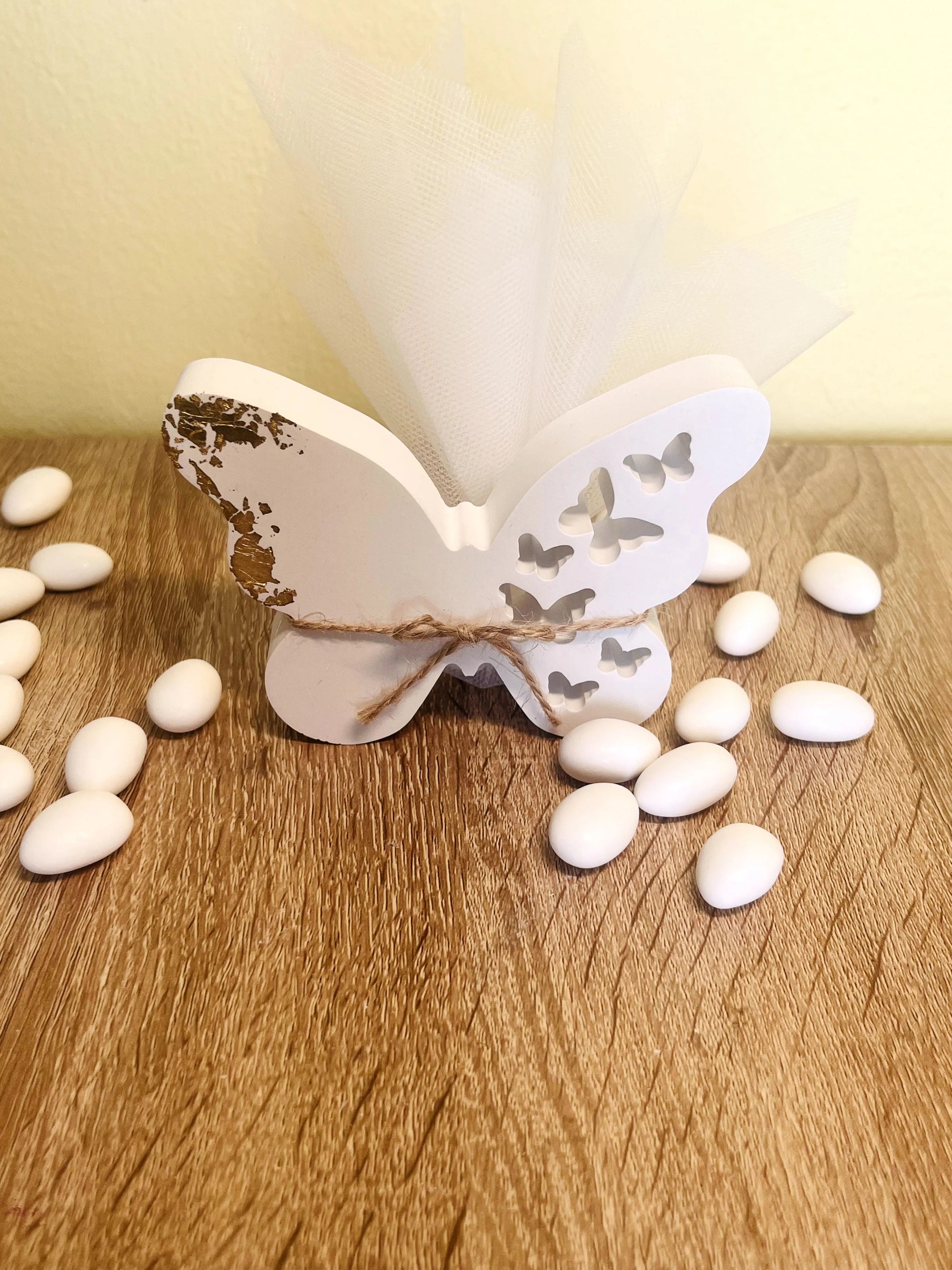 Μπομπονιέρα Πορσελάνης Πεταλούδα