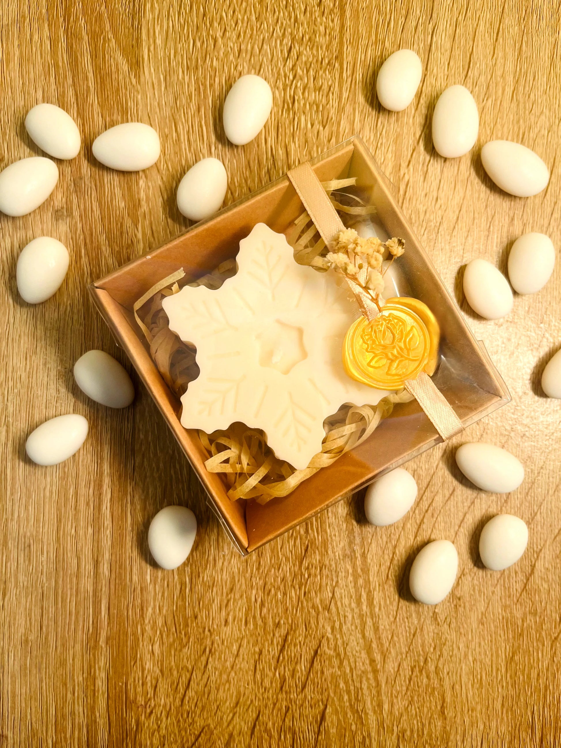 Μπομπονιέρα Χριστουγεννιάτικη Χιονονιφάδα