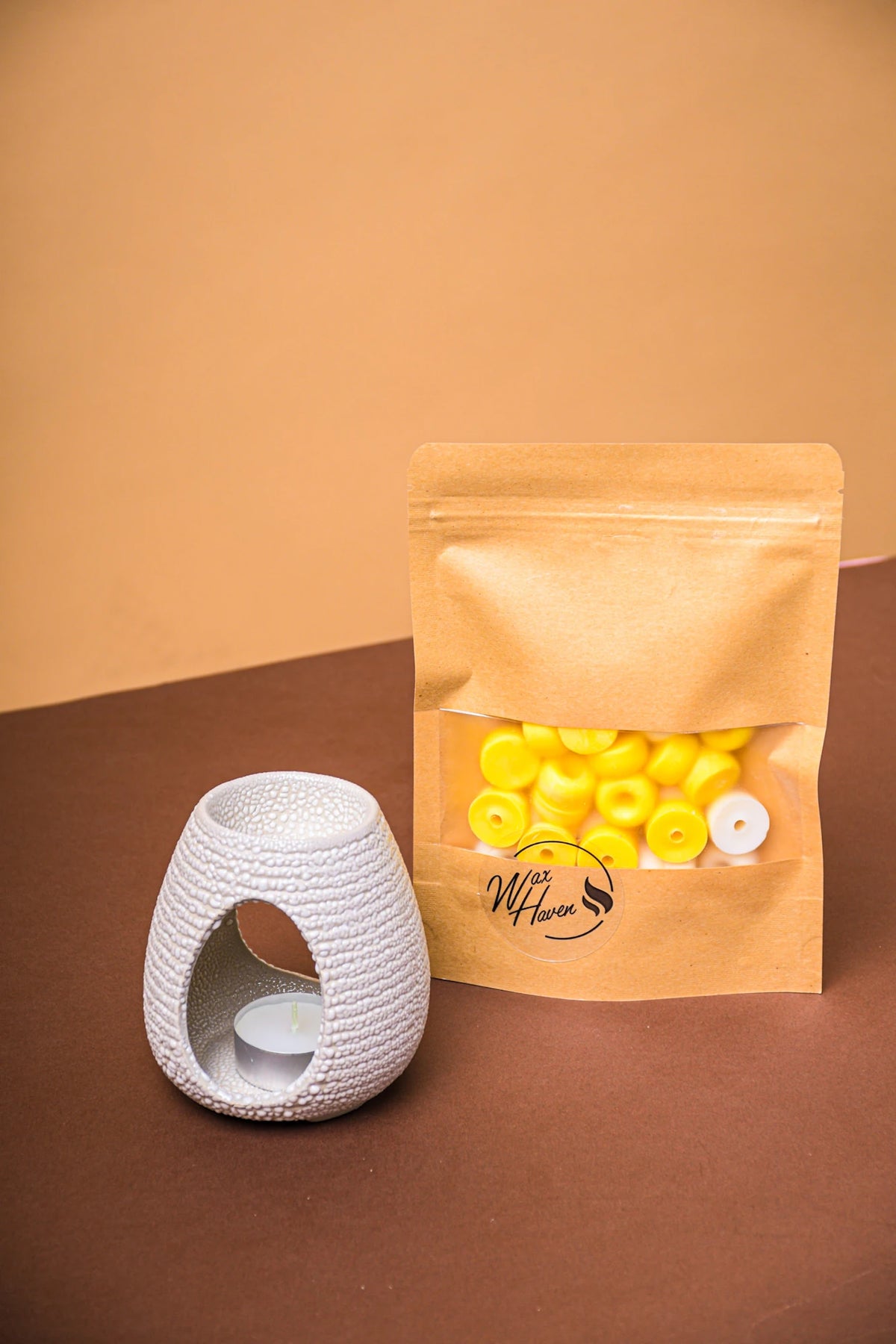 Σετ δώρου Wax Melts Set με καυστήρα και 100 γραμμάρια αρωματικά wax melts Wax Haven